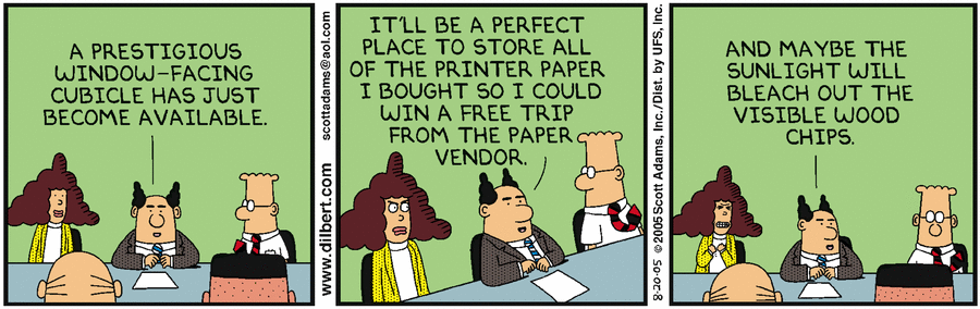 Dilbert Cartoon